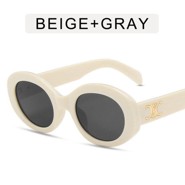 Ellipse frame retro party GC style sunglasses-H0001