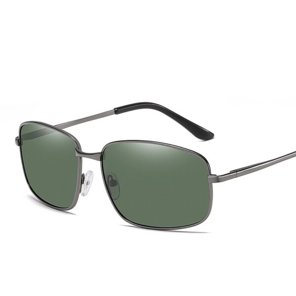 Single Bridge Large Frame Polarized Spring Hinge Sunglasses-A0027