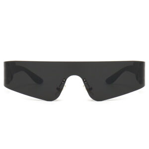 INS Windproof Sunshade Riding Outdoor Integrated Unisex Sunglasses-A0047