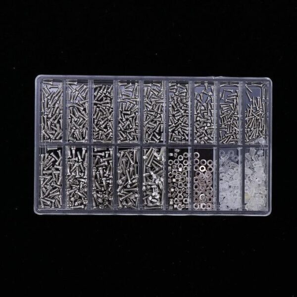 Glasses Screw Accessories Box/Nose Pad Screws-F0006