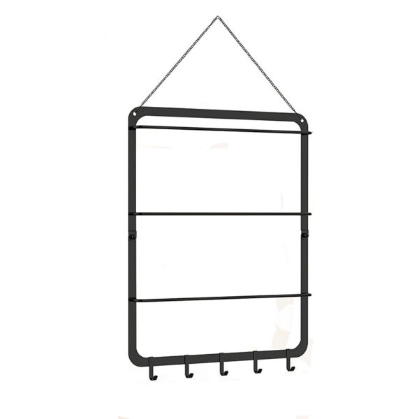 Wall-mounted sunglasses metal display rack-F0003