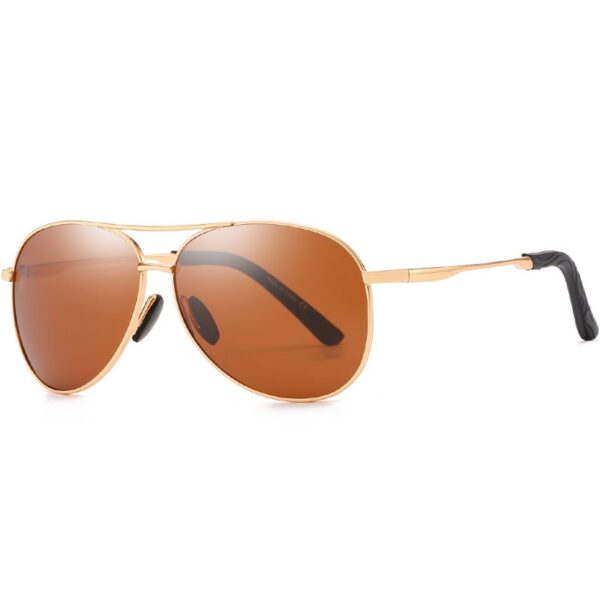 Polarized UV Protection Spring Hinge Aviator Sunglasses-A0026