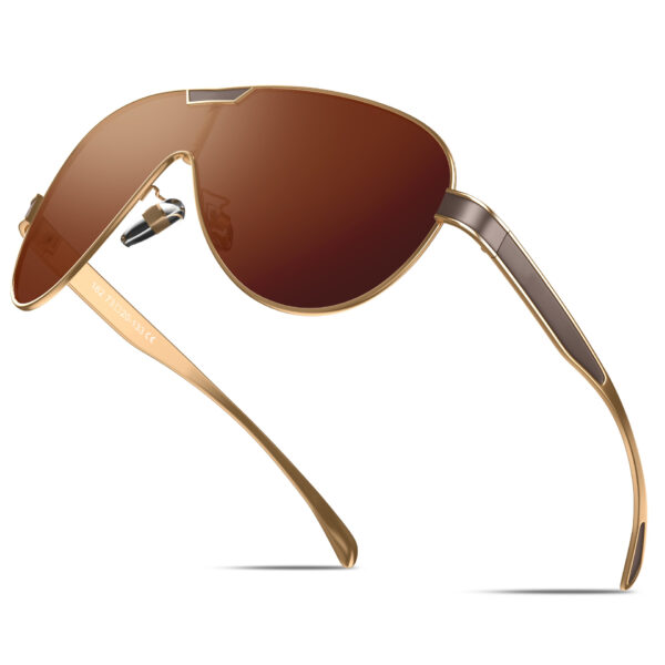 Polarized Integrated MASK SUNGLASSES(Unisex Gucci Style)-GCW04C