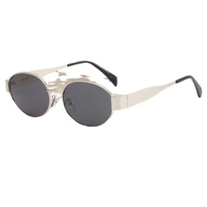 Retro Oval Women Men Trendy Sunglasses A0006