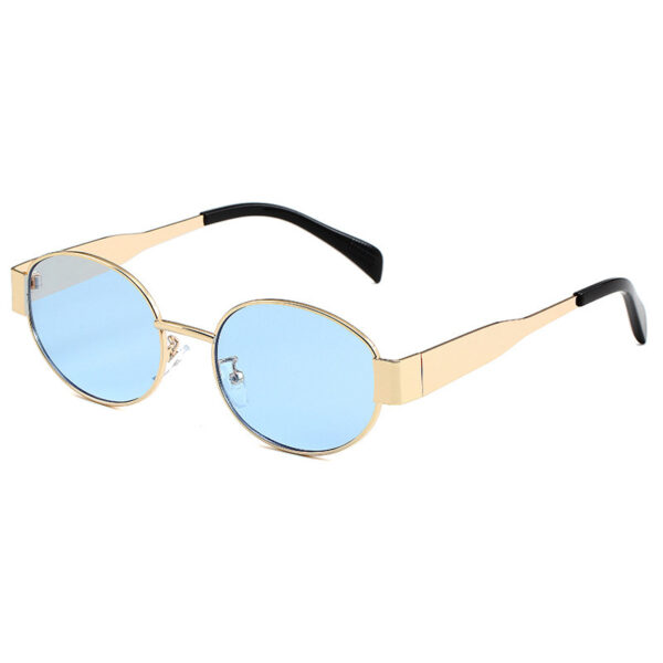 Retro Oval Sunglasses for Women and Men – Trendy Classic Shades with UV400 Protection-SOH2013A