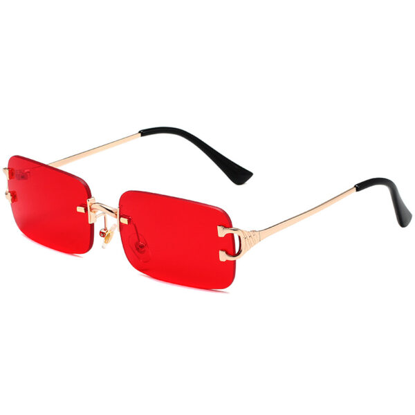 Frameless Unisex Personalized Small Frame Sunglasses-A0046