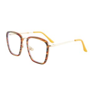 Square Acetate and Metal Sunglasses (Gucci style)-GCW11A