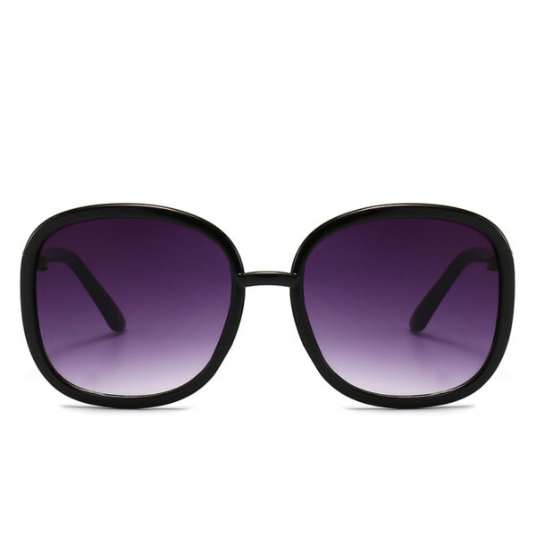 Oval Oversized Vintage Modern Sunglasses for Round Faces (Gucci style)-GCW14B