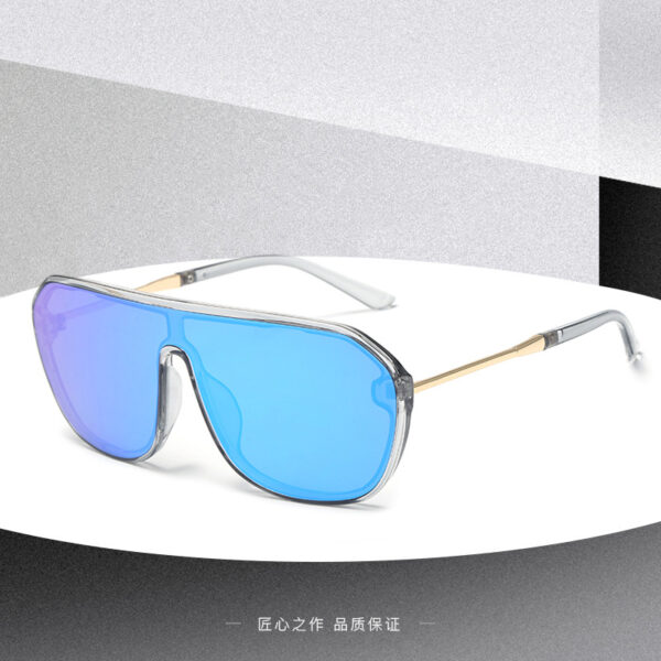 Fashion Coated Gucci Style Mask Riding Unisex Sunglasses-GCW04A