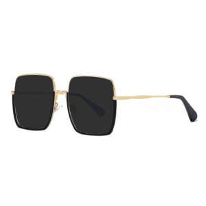 GEOMETRIC-FRAME SUNGLASSES（Ins style & Photochromic)-GCW08B