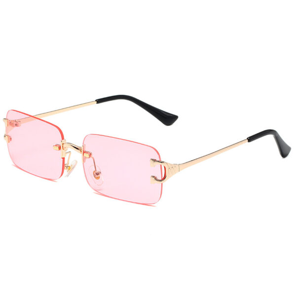 Frameless Unisex Personalized Small Frame Sunglasses-A0046