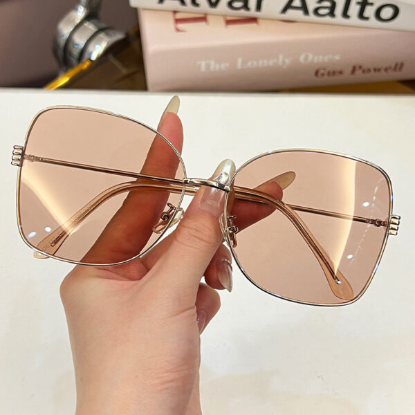 GEOMETRIC-FRAME SUNGLASSES（Ins & Gucci style)-GCW08A