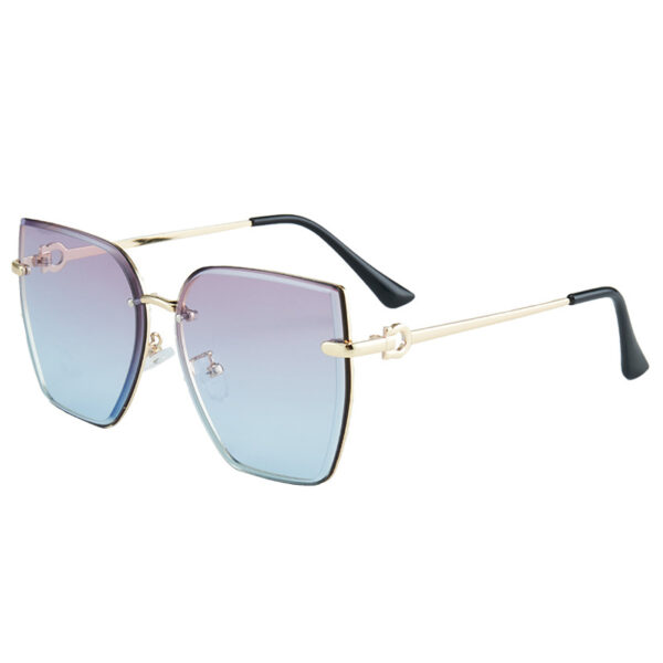 SIMPlE GEOMETRIC-FRAME SUNGLASSES（Ins & Gucci style)-GCW08C